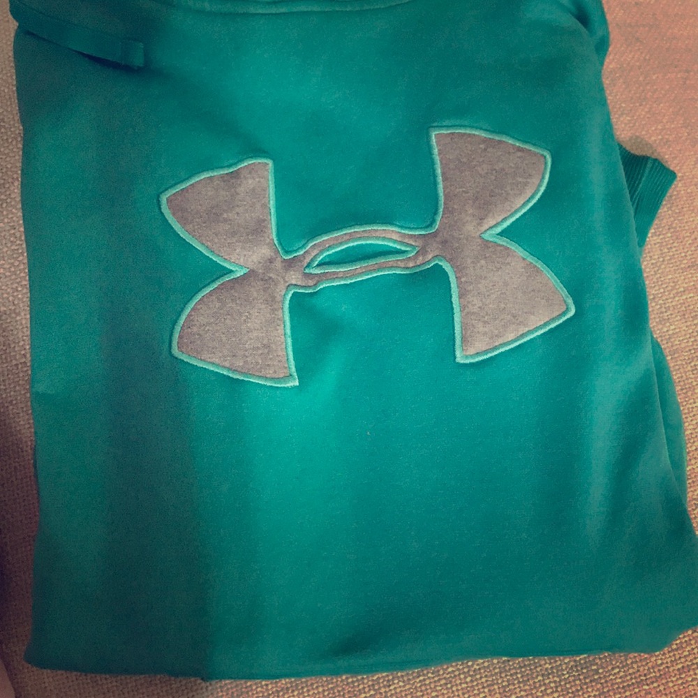 Under Armour teal sweater